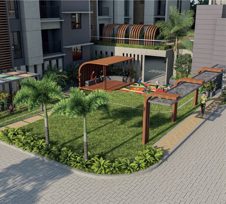 Garden, new town action area ii 3 Bedroom 1278 Sq.Ft. Apartment In New Town Action Area ii Kolkata 9588824