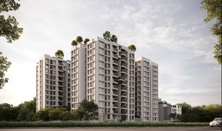 Exterior View, new town action area ii 3 Bedroom 1278 Sq.Ft. Apartment In New Town Action Area ii Kolkata 9588824