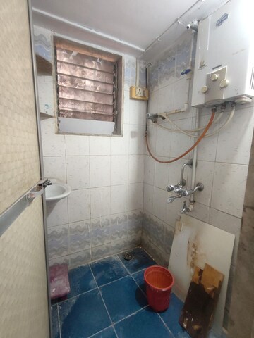Bathroom in 1 BHK Apartment at Kanha CHS, Kopar Khairane – for Sale