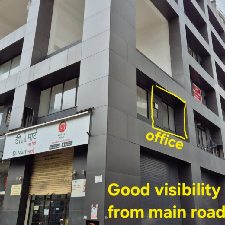 Exterior View, mittal-petals Commercial Office Space 240 Sq.Ft. In Park Street Pune 9588892