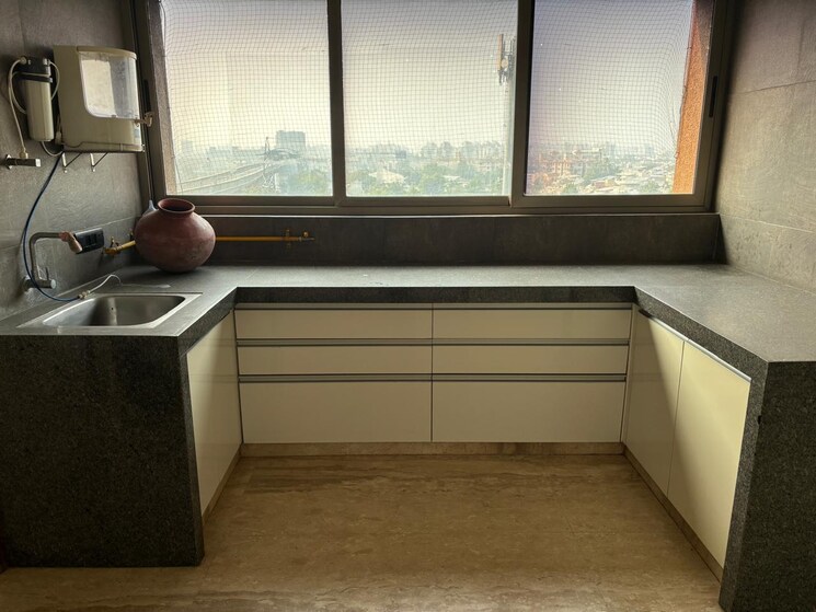 Kitchen, vijay char rasta 4 Bedroom 3000 Sq.Ft. Apartment In Vijay Char Rasta Ahmedabad 9588912