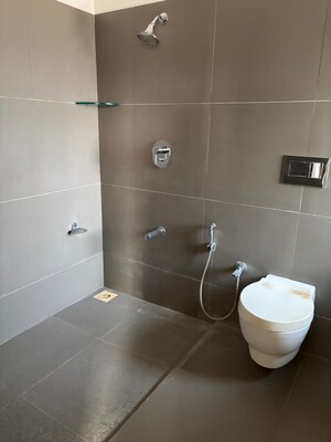 Bathroom in 4 BHK Apartment at Vijay Char Rasta – for Rent