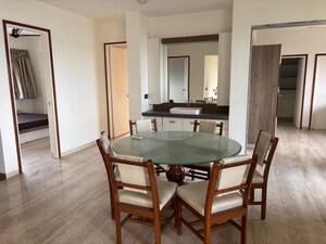 Dining area in 4 BHK Apartment at Vijay Char Rasta – for Rent