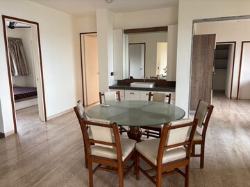 Dining area in 4 BHK Apartment at Vijay Char Rasta – for Rent