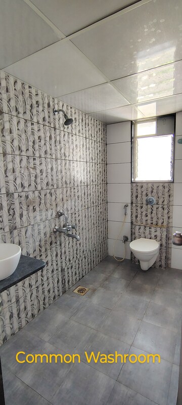 Bathroom in 2 BHK Apartment at Aaugusta, Kharadi – for Rent