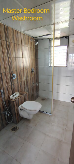 Bathroom in 2 BHK Apartment at Aaugusta, Kharadi – for Rent