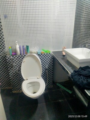 Bathroom in 2 BHK Apartment at Arihant Aarohi Phase 1, Kalyan Shilphata Road – for Rent