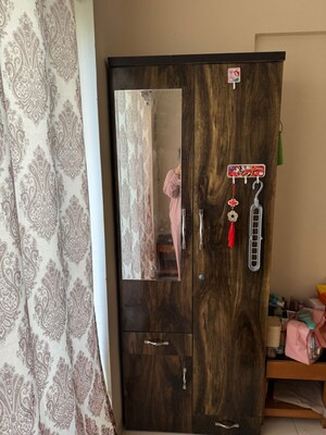 Bedroom in 1 BHK Apartment at Karia Konark Campus, Viman Nagar – for Rent