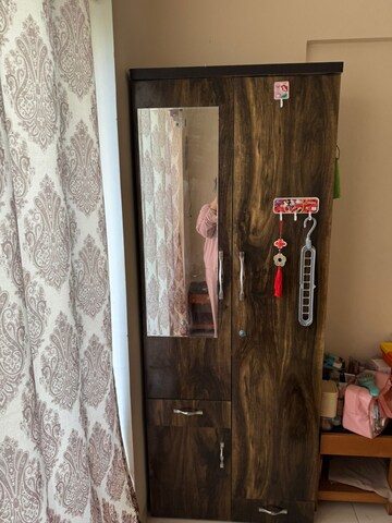 Bedroom in 1 BHK Apartment at Karia Konark Campus, Viman Nagar – for Rent