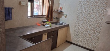 Kitchen in 1 RK Apartment at Nagari Niwara CHS, Goregaon East – for Rent