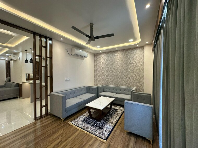Living Room, emaar-gomti-greens 6+ Bedroom 2300 Sq.Ft. Villa In Sushant Golf City Lucknow 9589053