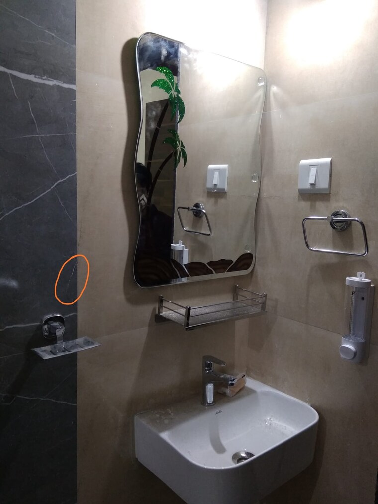 Bathroom, shivshakti-shiv-ornate 2 Bedroom 1100 Sq.Ft. Apartment In Ulwe Navi Mumbai 9589096