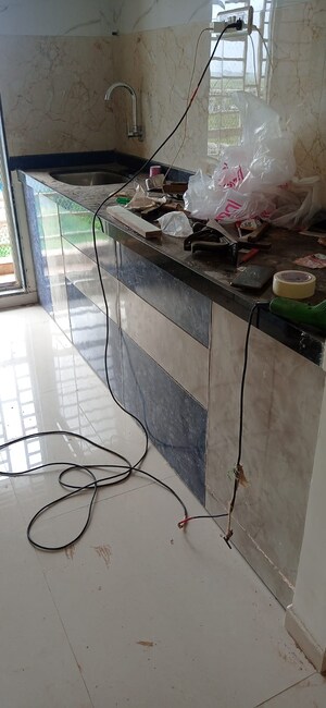 Kitchen in 2 BHK Apartment at Shivshakti Shiv Ornate, Ulwe – for Rent