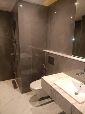 Bathroom in Studio Apartment at M3M My Den, Sector 67 – for Rent