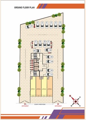Master Plan in 2 BHK Apartment at Rishikesh Heights, Taloja – for Sale