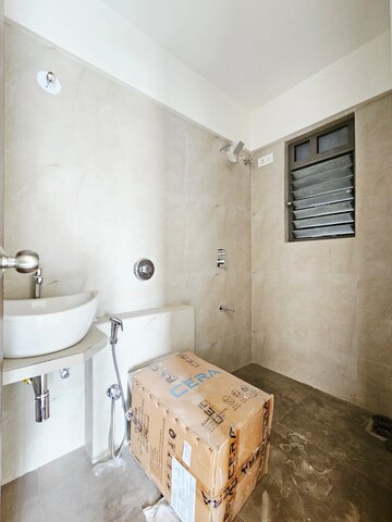 Bathroom in 2 BHK Apartment at Etco Eco Heights, Andheri East – for Rent
