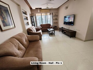 Living Room in 3 BHK Apartment at Starwing Katyayni Residency, Andheri East – for Rent