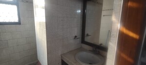 Bathroom in 3 BHK Apartment at Malviya Nagar – for Rent