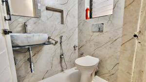 Bathroom in 2 BHK Apartment at Andheri West – for Rent