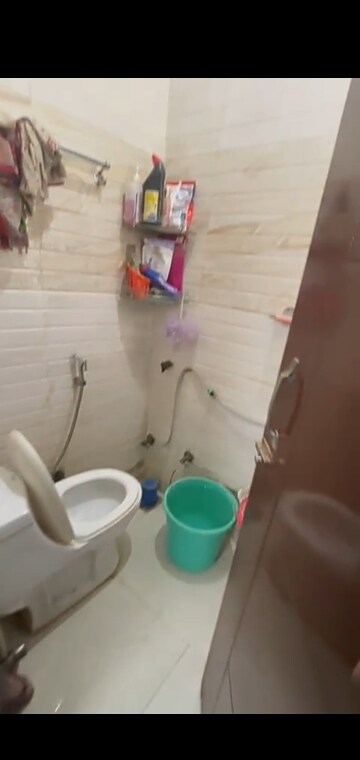 Bathroom in 3 BHK Builder Floor at Mahavir Enclave – for Sale