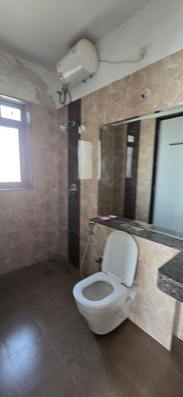 Bathroom in 2 BHK Apartment at CCI Rivali Park Wintergreen, Borivali East – for Rent