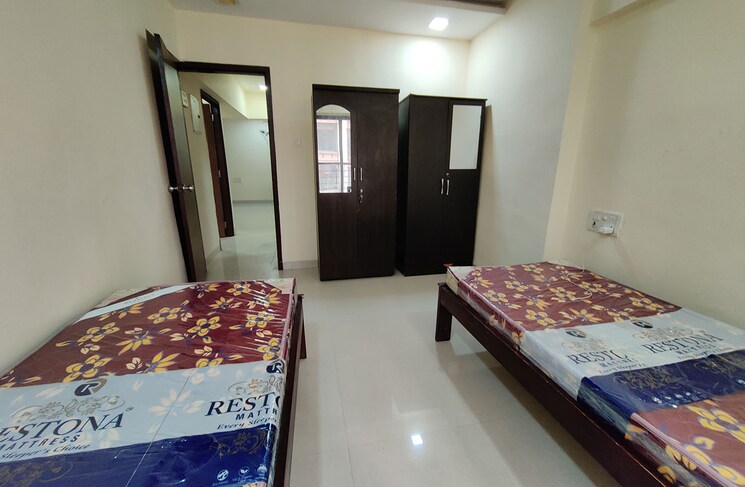 Bedroom, goregaon west Pg For Boys In Goregaon West 9589258