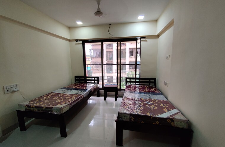 Bedroom, goregaon west Pg For Boys In Goregaon West 9589258