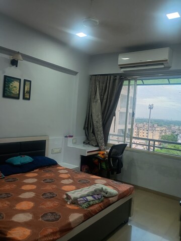 Bedroom in 2 BHK Apartment at Sahaj Solarium, Vasna – for Rent