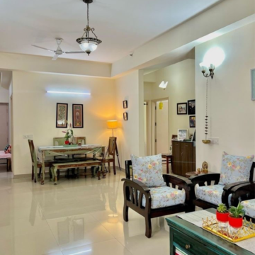 Living Room in 3 BHK Builder Floor at Sector 76 – for Sale