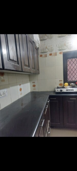 Kitchen in 1 BHK Apartment at Shanti Bhawan, Sarita Vihar – for Rent