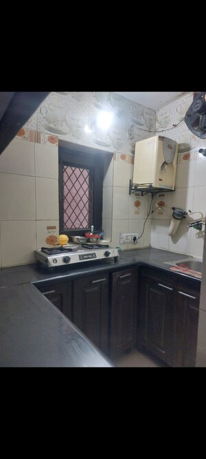 Kitchen in 1 BHK Apartment at Shanti Bhawan, Sarita Vihar – for Rent