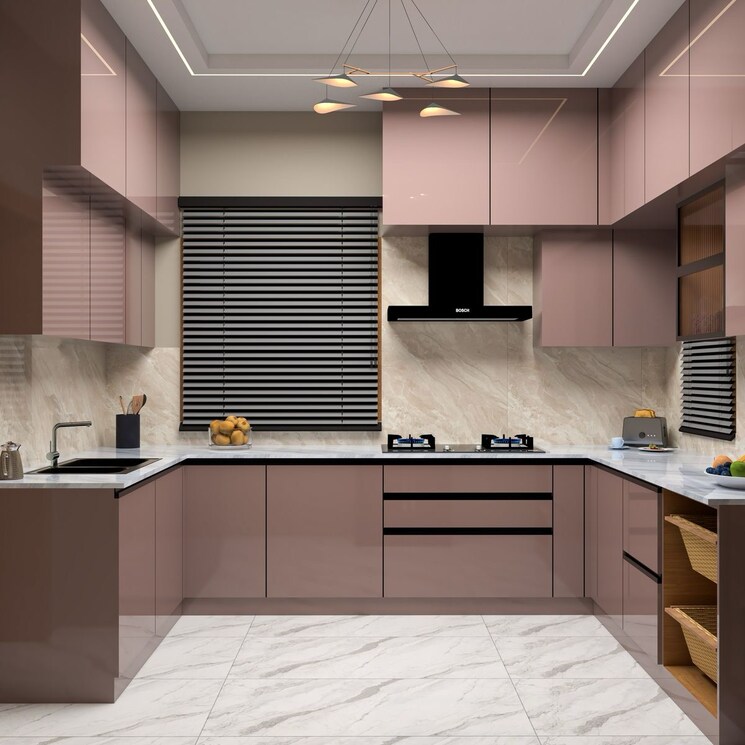Kitchen, nimbus-the-golden-palm 4 Bedroom 2473 Sq.Ft. Apartment In Sector 168 Noida 9589337