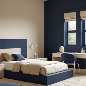 Bedroom in 4 BHK Apartment at Nimbus The Golden Palm, Sector 168 – for Sale