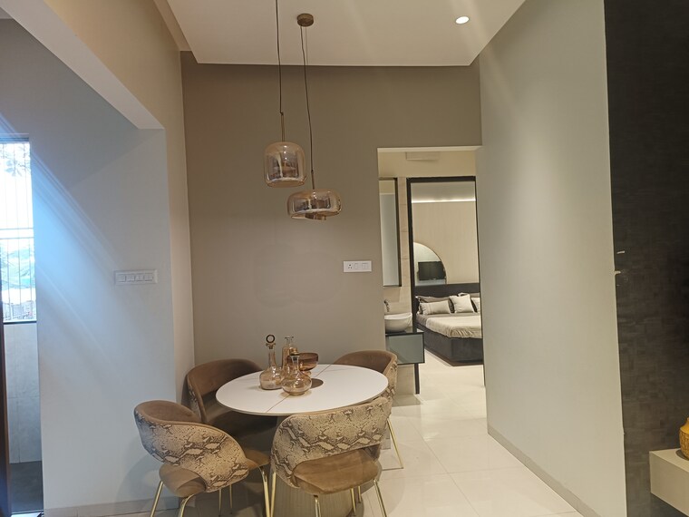 Master Bedroom, orange-county-gathagram 1 Bedroom 458 Sq.Ft. Apartment In Dehu Pune 9589338