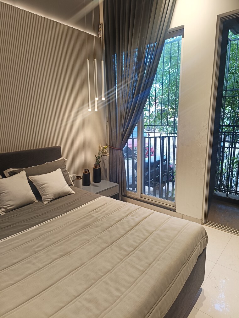 Balcony, orange-county-gathagram 1 Bedroom 458 Sq.Ft. Apartment In Dehu Pune 9589338