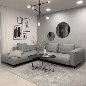 Living Room in 3 BHK Apartment at Nimbus The Golden Palm, Sector 168 – for Sale