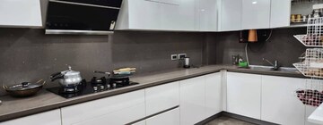 Kitchen in 3 BHK Builder Floor at Novus Tower, Sector 18 – for Rent
