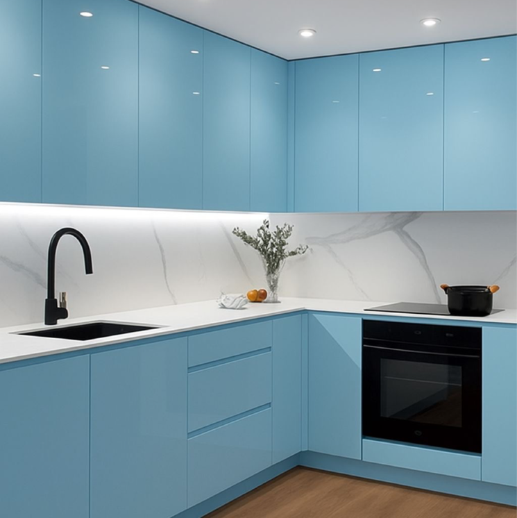 Kitchen, nimbus-the-golden-palm 2 Bedroom 1085 Sq.Ft. Apartment In Sector 168 Noida 9589401