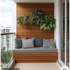 Balcony in 3 BHK Apartment at Nimbus The Golden Palm, Sector 168 – for Sale