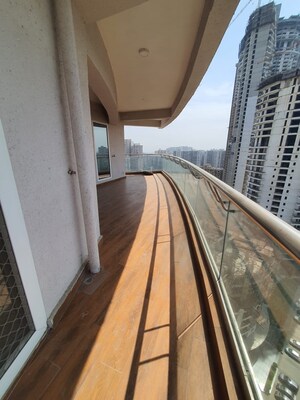 Balcony in 3 BHK Apartment at Civitech Stadia, Sector 79 – for Rent