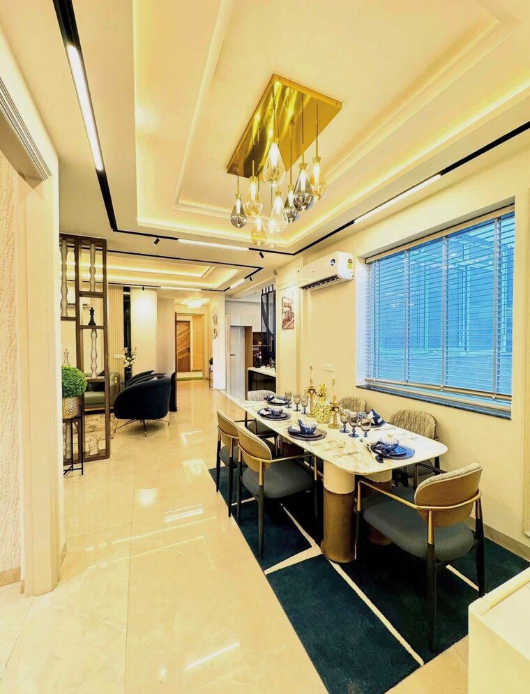 Master Bedroom, ansal-api-esencia 4 Bedroom 300 Sq.Ft. Builder Floor In Sector 67 Gurgaon 9589438