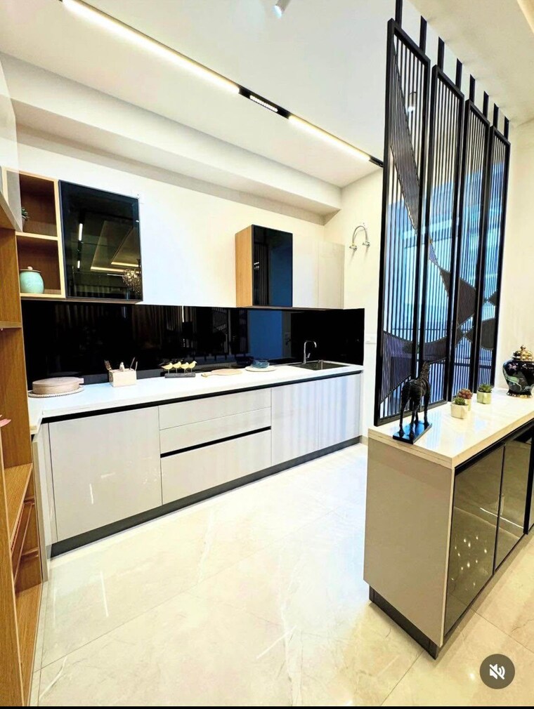 Kitchen, ansal-api-esencia 4 Bedroom 300 Sq.Ft. Builder Floor In Sector 67 Gurgaon 9589438