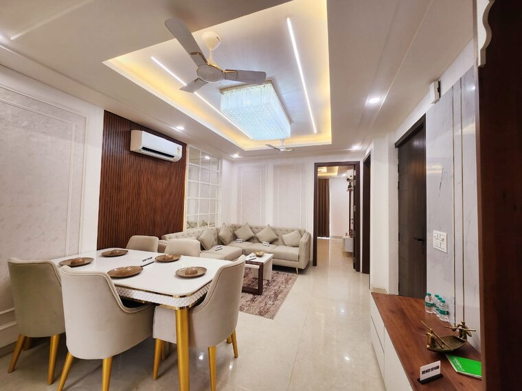 Dining area, anant-raj-ashok-estate 3 Bedroom 180 Sq.Yd. Builder Floor In Sector 63a Gurgaon 9589442