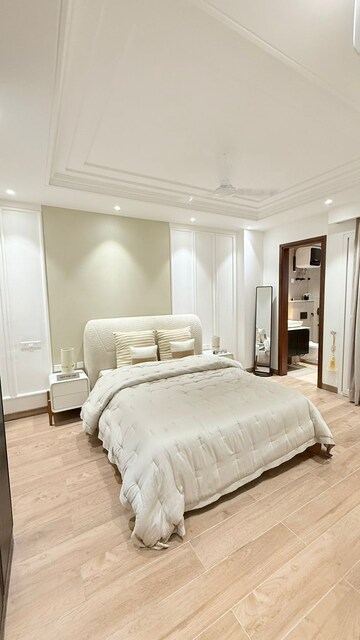 Bedroom in 4 BHK Builder Floor at Ansal API Esencia, Sector 67 – for Sale