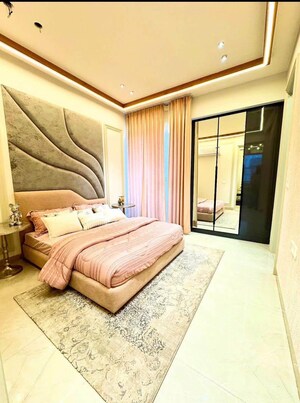 Bedroom in 4 BHK Builder Floor at Ansal API Esencia, Sector 67 – for Sale