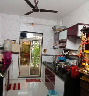 Kitchen in 1 BHK Apartment at Agarwal Lifestyle, Virar West – for Rent