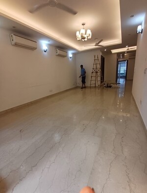 Living Room in 3 BHK Builder Floor at Kalkaji – for Rent