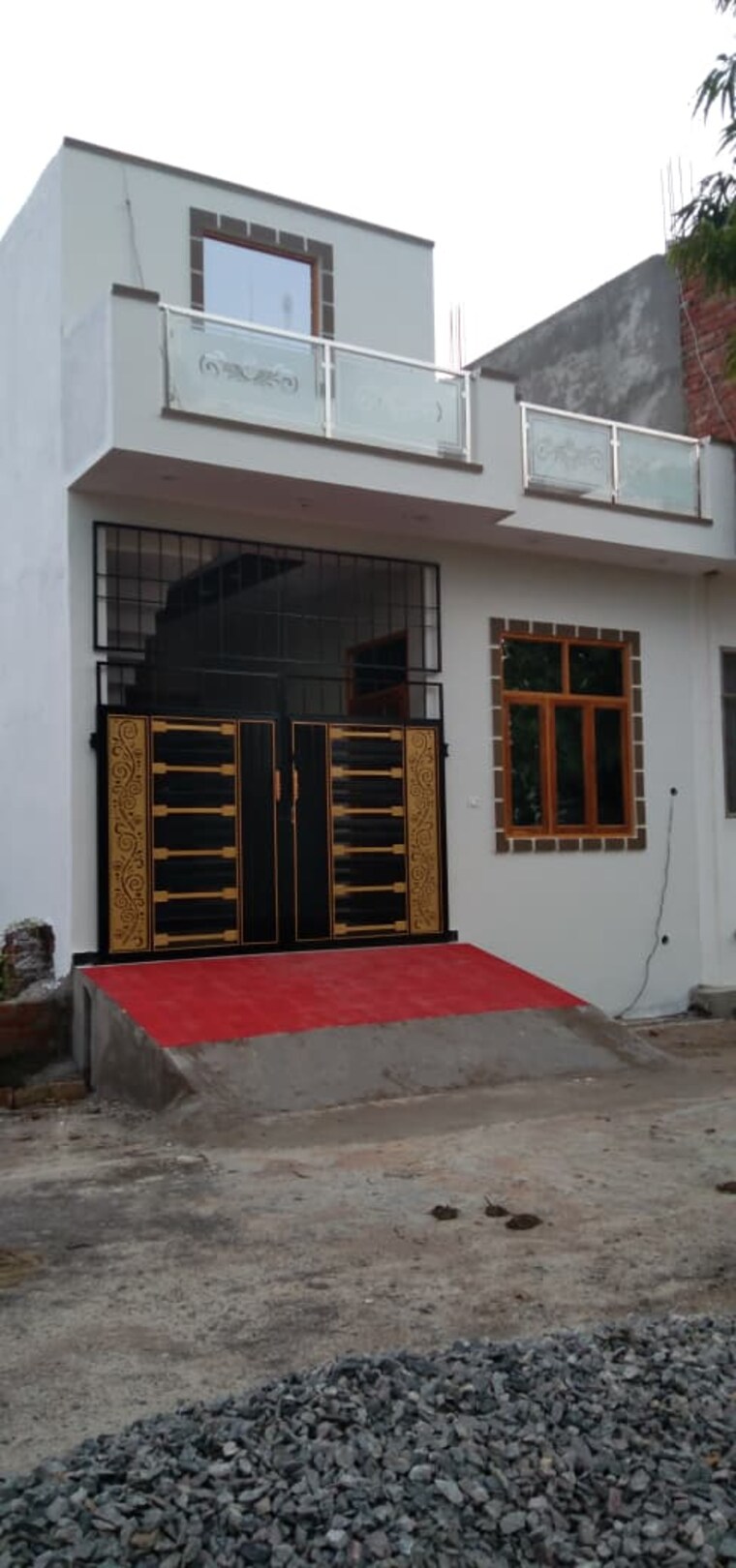 Exterior View, gomti nagar 2 Bedroom 750 Sq.Ft. Independent House In Gomti Nagar Lucknow 9589484