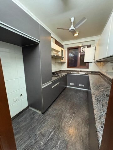 Kitchen in 3 BHK Builder Floor at Kalkaji – for Rent