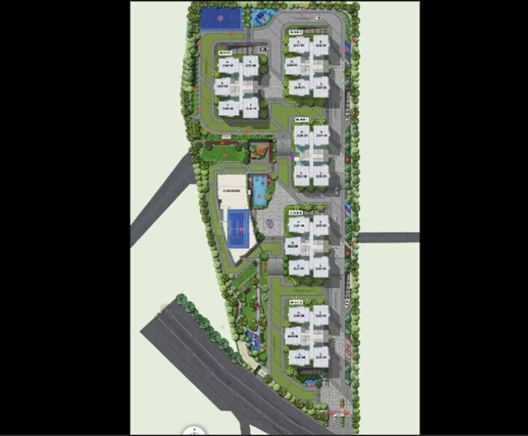 Master Plan, jayabheri-the-nirvana 3 Bedroom 2225 Sq.Ft. Apartment In Gopanpally Hyderabad 9589532
